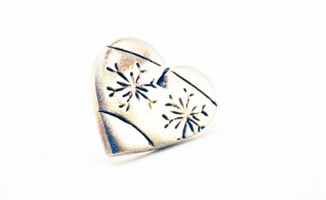 The heart pin